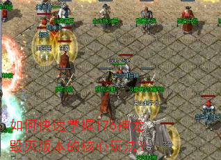 如何快速掌握176神龙毁灭版本的核心玩法? 如何快速掌握176神龙毁灭版本的核心玩法?