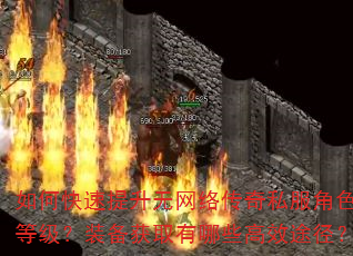 如何快速提升无网络传奇私服角色等级?装备获取有哪些高效途径? 如何快速提升无网络传奇私服角色等级?装备获取有哪些高效途径?