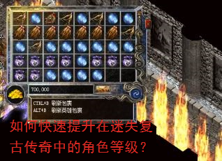 如何快速提升在迷失复古传奇中的角色等级? 如何快速提升在迷失复古传奇中的角色等级?
