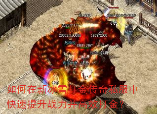 如何在新冰雪打金传奇私服中快速提升战力并高效打金? 如何在新冰雪打金传奇私服中快速提升战力并高效打金?