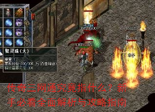 传奇三网通究竟指什么?新手必看全面解析与攻略指南 传奇三网通究竟指什么?新手必看全面解析与攻略指南