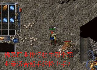 佛系职业排行榜中哪个职业最适合新手轻松上手? 佛系职业排行榜中哪个职业最适合新手轻松上手?